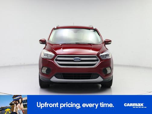 Red 2017 Ford Escape Titanium