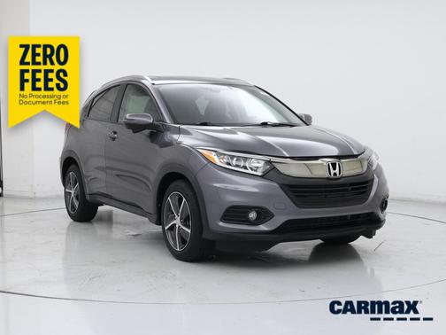 Gray 2021 Honda HR-V EX