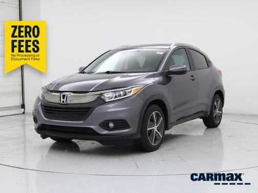 Gray 2021 Honda HR-V EX