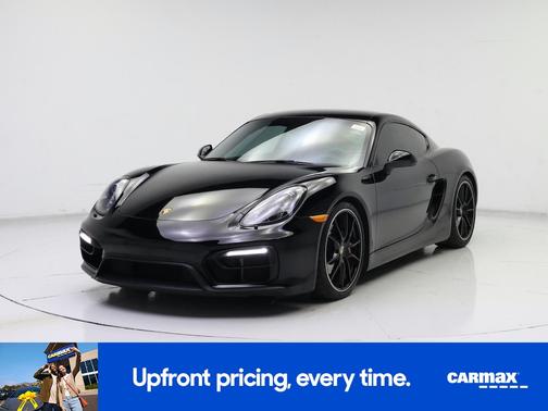 Black 2015 Porsche Cayman GTS
