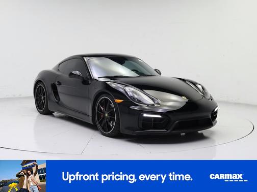 Black 2015 Porsche Cayman GTS