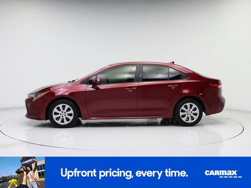 Red 2022 Toyota Corolla LE