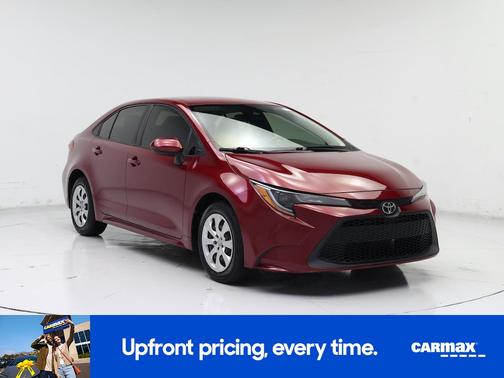 Red 2022 Toyota Corolla LE