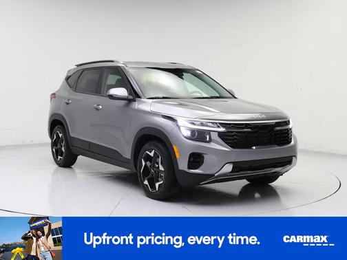 Gray 2025 Kia Seltos S