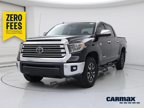 Black 2018 Toyota Tundra Limited