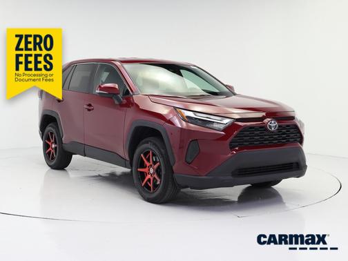 Red 2023 Toyota RAV4 LE