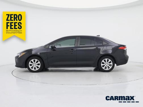 Black 2021 Toyota Corolla LE