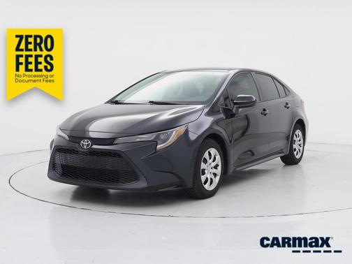 Black 2021 Toyota Corolla LE