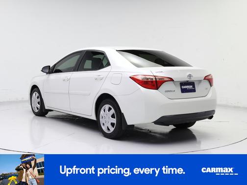 White 2017 Toyota Corolla LE