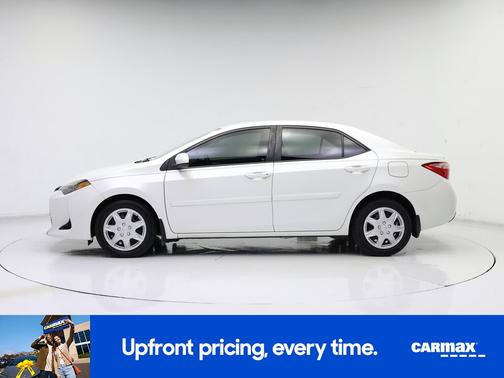 White 2017 Toyota Corolla LE