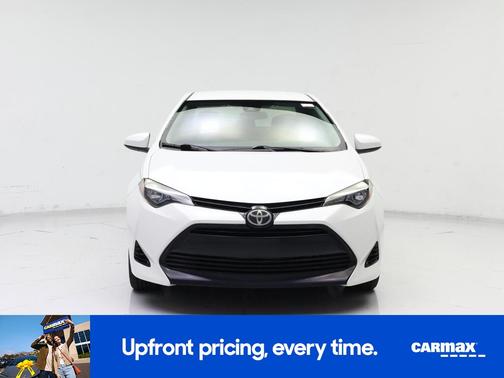 White 2017 Toyota Corolla LE