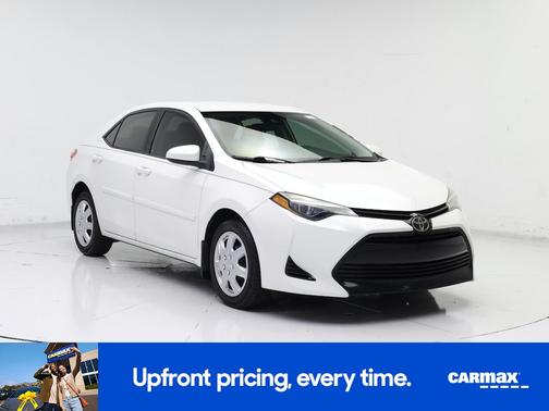 White 2017 Toyota Corolla LE
