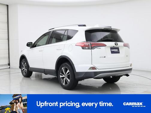 White 2017 Toyota RAV4 XLE