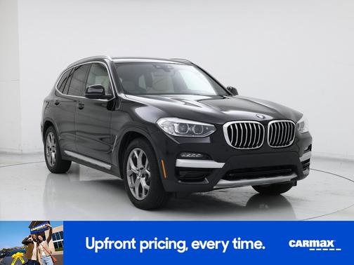 Black 2021 BMW X3 sDrive30i