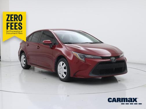Burgundy 2022 Toyota Corolla LE