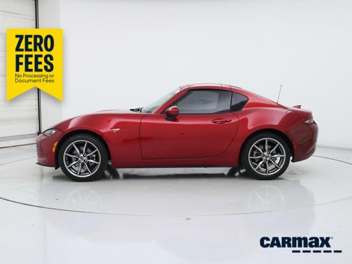 Red 2021 Mazda MX-5 Miata RF Grand Touring