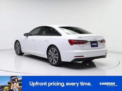 White 2021 Audi A6 Premium Plus