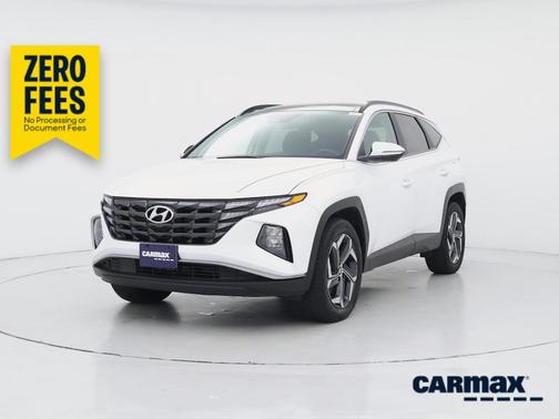 White 2022 Hyundai TUCSON Hybrid SEL Convenience