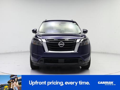 Blue 2025 Nissan Pathfinder SV