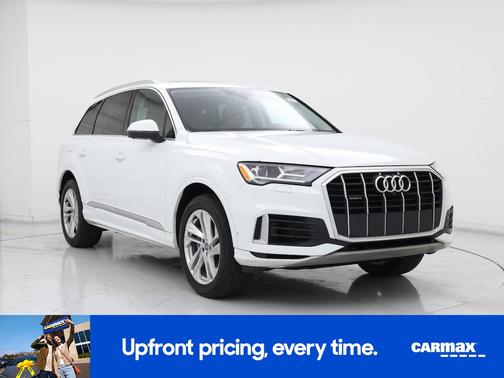 White 2020 Audi Q7 Premium Plus