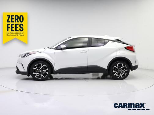 White 2019 Toyota C-HR XLE