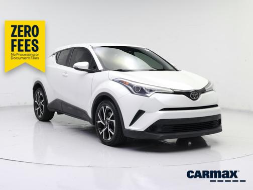 White 2019 Toyota C-HR XLE