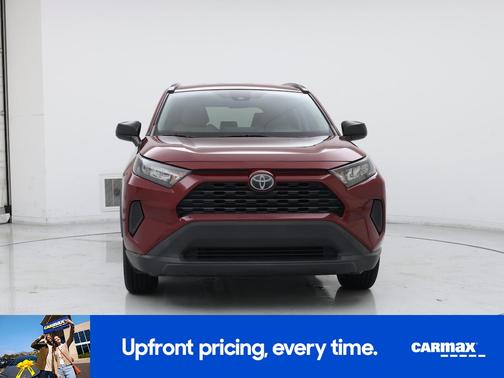 Red 2020 Toyota RAV4 LE