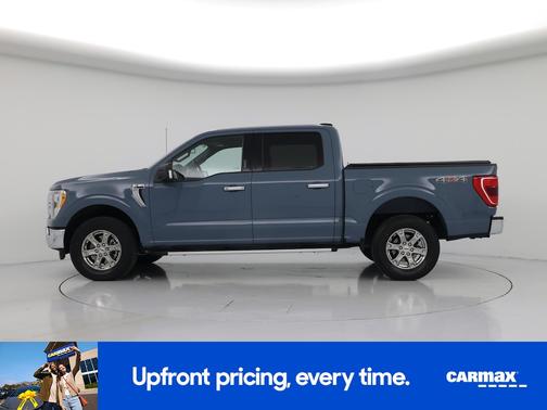 Blue 2023 Ford F-150 XLT