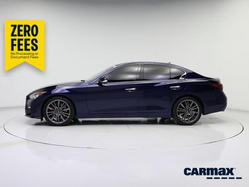 Blue 2024 INFINITI Q50 Red Sport 400