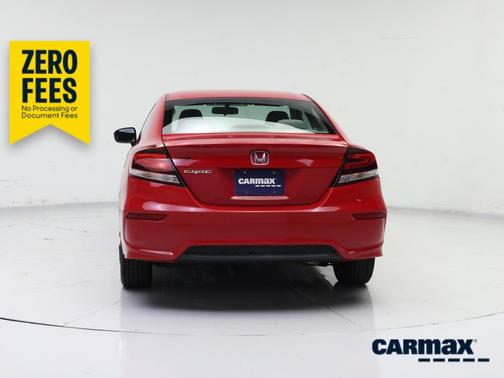 Red 2014 Honda Civic LX