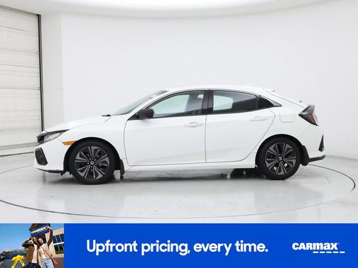 White 2018 Honda Civic EX