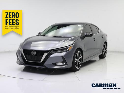 Gray 2021 Nissan Sentra SR