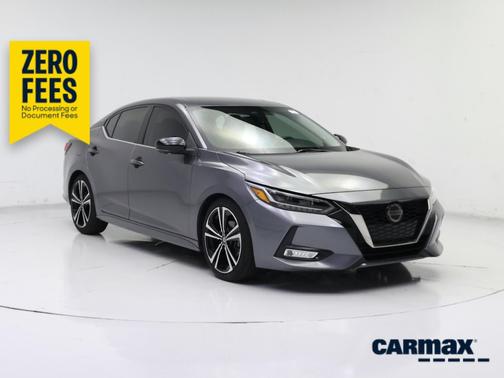 Gray 2021 Nissan Sentra SR