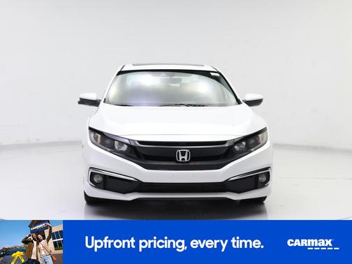 White 2020 Honda Civic EX-L