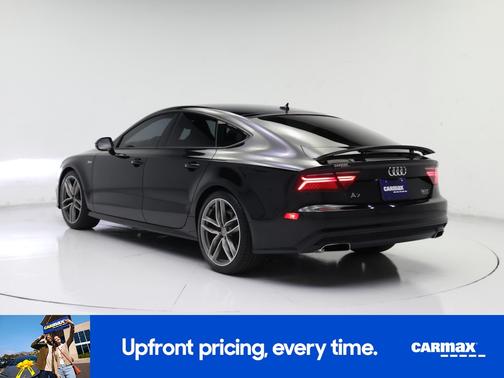 Black 2017 Audi A7 Prestige