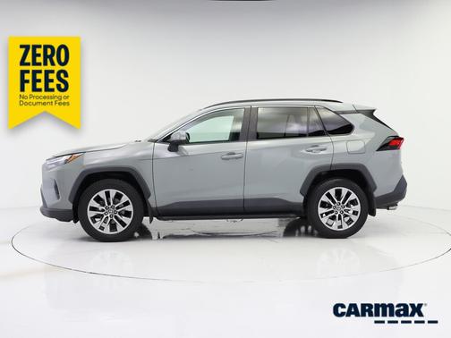 Green 2022 Toyota RAV4 XLE Premium