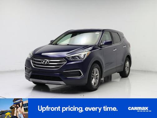 Blue 2017 Hyundai Santa Fe Sport