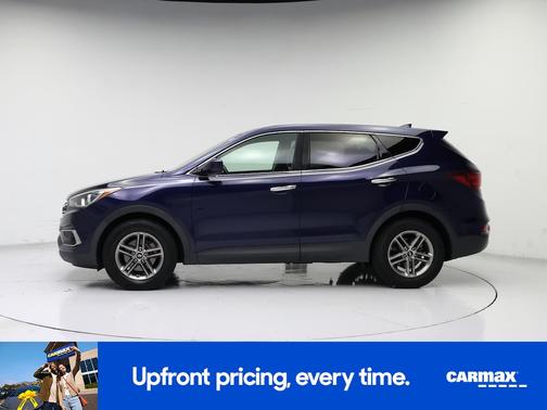 Blue 2017 Hyundai Santa Fe Sport
