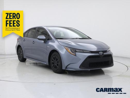 Blue 2021 Toyota Corolla Hybrid LE