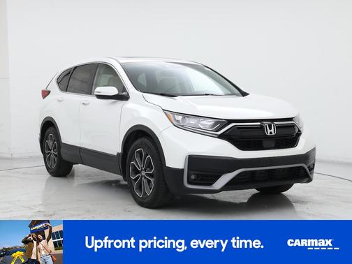 White 2021 Honda CR-V EX-L