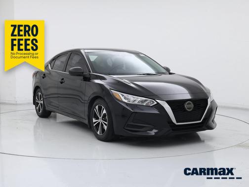 Black 2021 Nissan Sentra SV