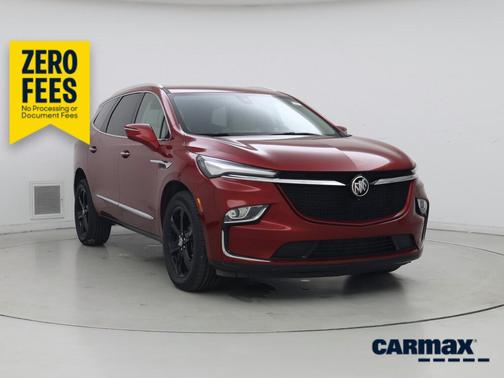 Red 2023 Buick Enclave Essence