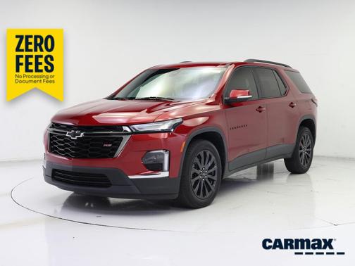 Red 2023 Chevrolet Traverse RS