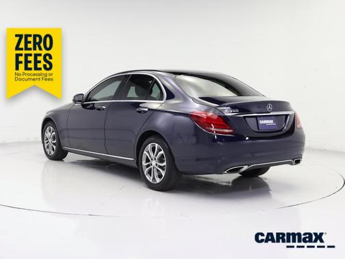 Blue 2016 Mercedes-Benz C-Class