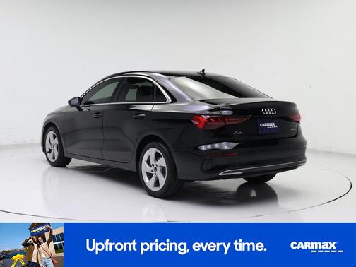 Black 2023 Audi A3 Premium