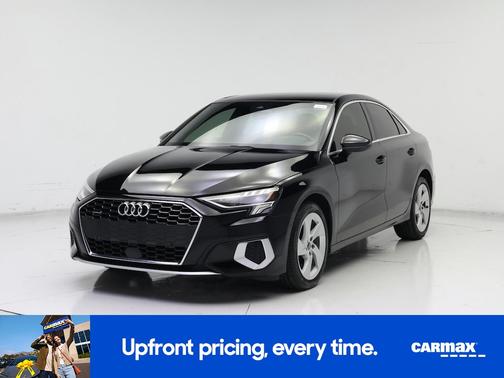 Black 2023 Audi A3 Premium