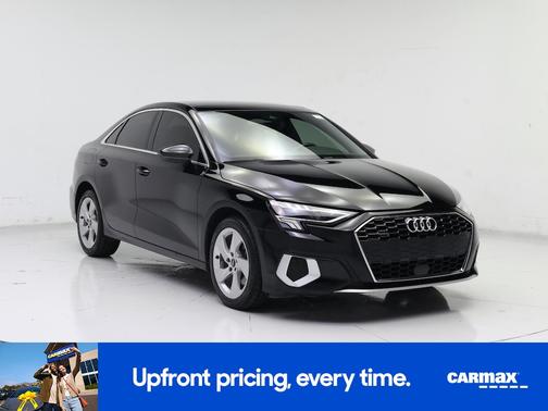 Black 2023 Audi A3 Premium