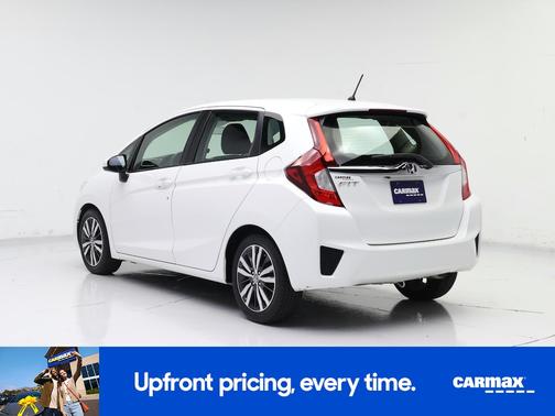 White 2015 Honda Fit EX