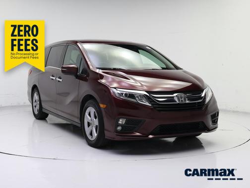 Burgundy 2019 Honda Odyssey EX-L