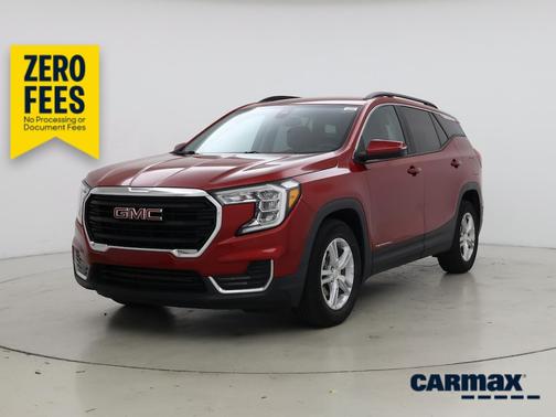 Red 2022 GMC Terrain SLE